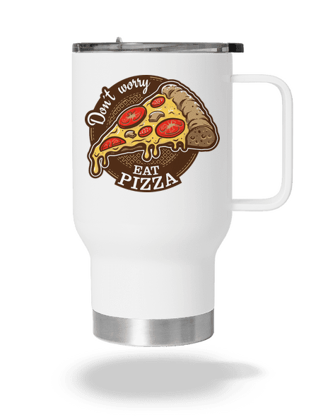 Pizza termohrnček White