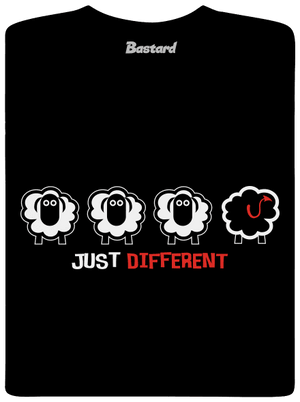 Čierna ovca pánske dlhý rukáv Black