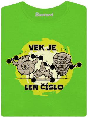 Vek je len číslo dámske tričko Apple Green