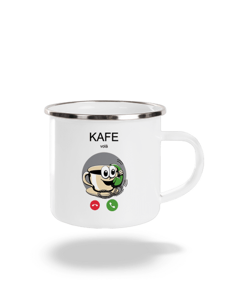 Kafe volá plecháčik White