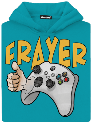 Frayer detská mikina klokanka Hawaiian Blue