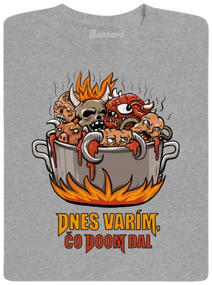 Čo Doom dal pánske tričko Sport Grey