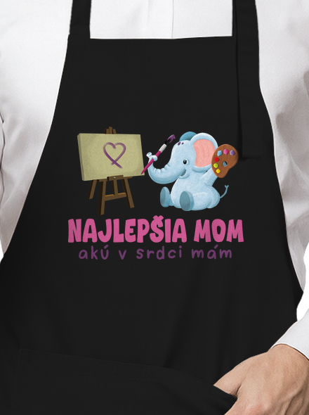 Najlepšia mom zástera Black