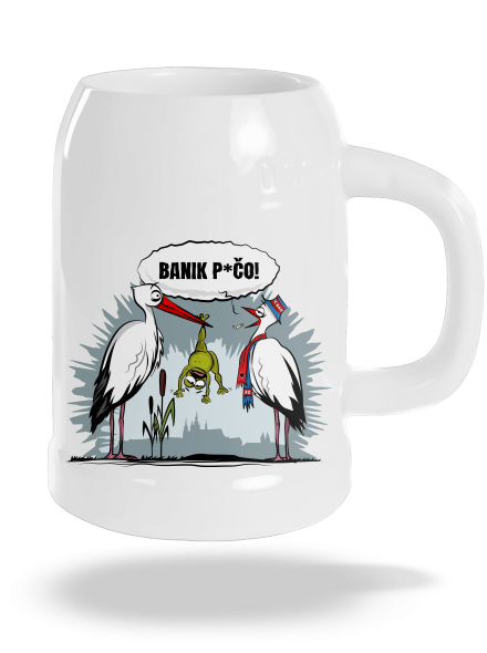 Banik p*čo! polliter White
