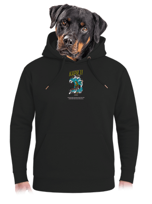 Kapor 11 unisex mikina premium Dark Black