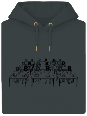 Cimrman: Debil, blbeček unisex mikina premium Charcoal