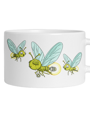 Svetluška hrnček makronka White