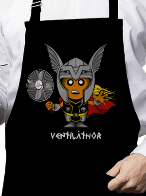Ventiláthor zástera Black