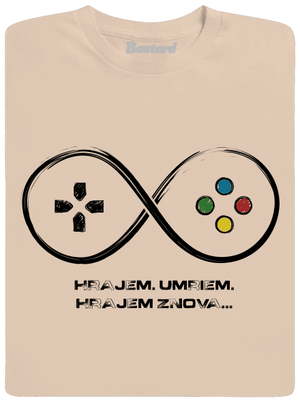 Hrajem znova pánske tričko Sand