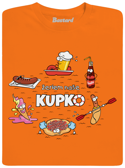 Slovenské kupko pánske tričko Orange
