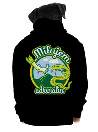 pánska mikina na zips