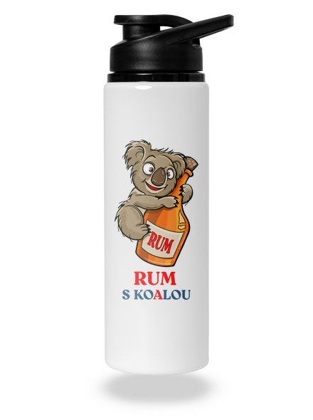 Rum s koalou flaša na vodu White