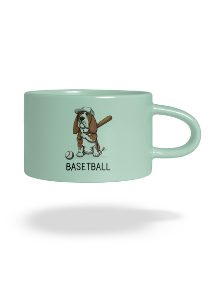 Basetball hrnček makronka Mint Macaron