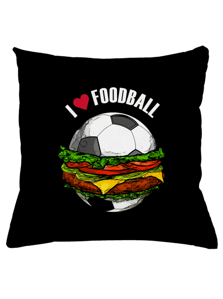 Foodball vankúš Black