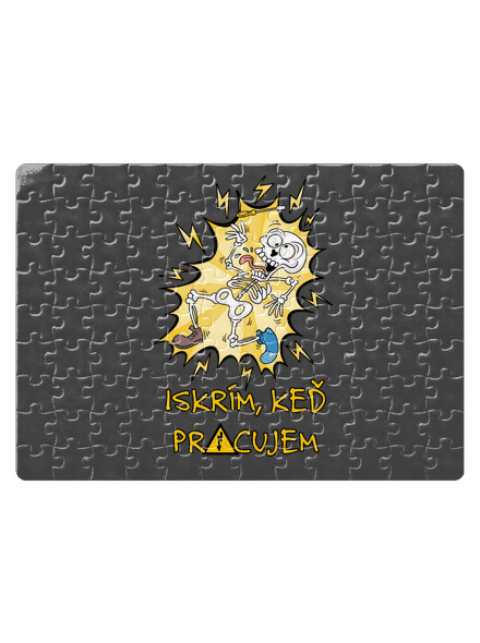 Iskrím puzzle White
