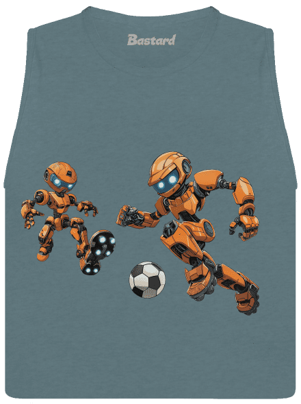 AI futbal dámske tielko voľné Heather Deep Teal