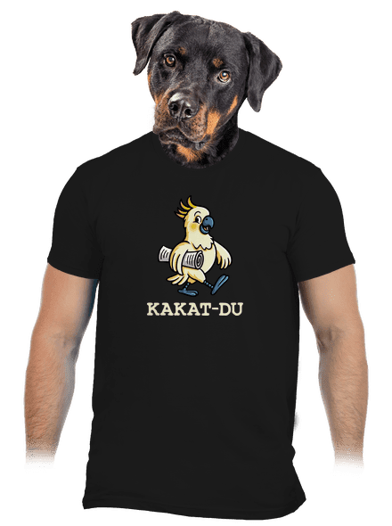 Kakat-du pánske tričko Black