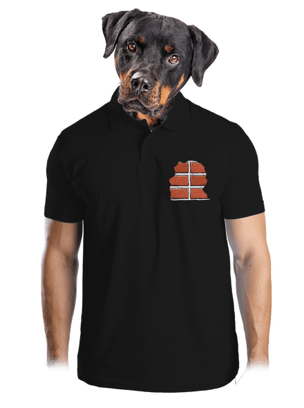 Tehly pánska polokošeľa Black