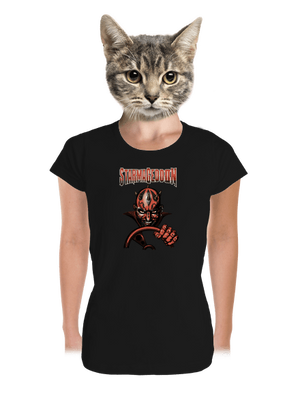 Starmageddon dámske tričko prémium Black