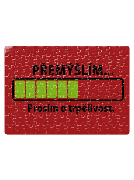 Premýšľam puzzle White