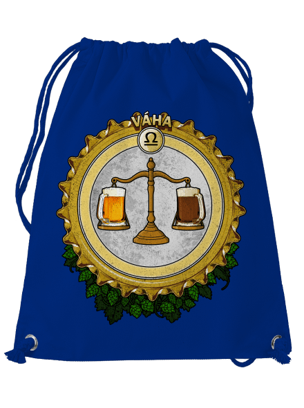 Pivný horoskop: Váha vak Royal Blue Mal