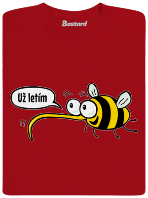 Chcem už len teba pánske dlhý rukáv Red