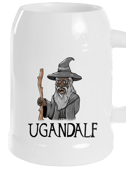 Ugandalf polliter White