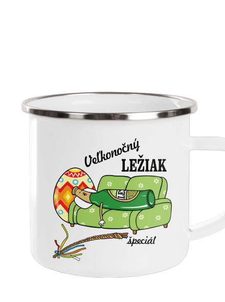 Veľkonočný ležiak plecháčik White