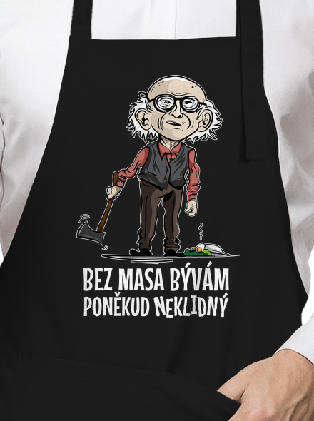 Neklidný bez masa zástera Black