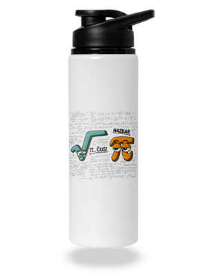 Pí, čus! flaša na vodu White