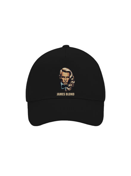 James Blond šiltovka baseballka Black