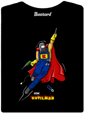 Kutilman dámske tričko s lemom Black