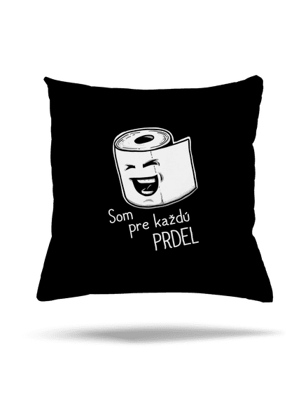 Prdel vankúš Black