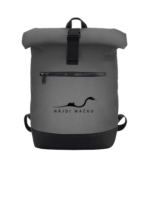 Nájdi mačku batoh Grey Marl