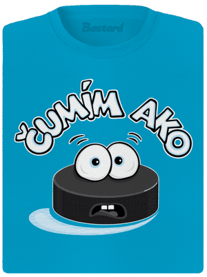 Čumím ako puk dámske športové tričko Blue Atol