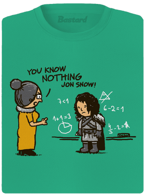 You Know Nothing dámske športové tričko Mint Mal