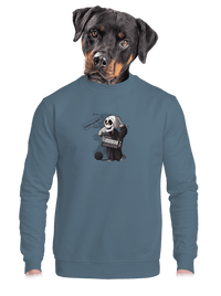 unisex mikina bez kapucne