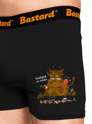 Hovädzie na hubách boxerky Black