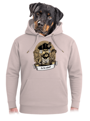 B14: S čerty nejsou žerty unisex mikina premium Rose Chalk