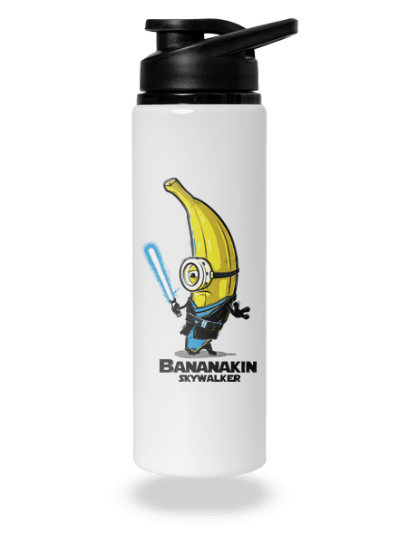 Bananakin Skywalker flaša na vodu White