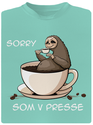 V presse pánske športové tričko Mint Mal