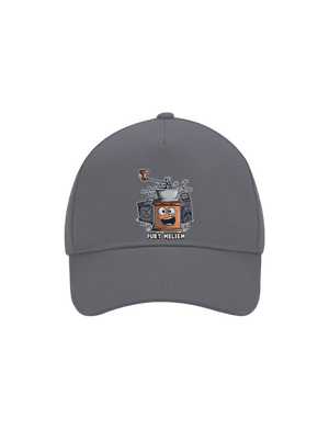 Mlynček šiltovka baseballka Graphite grey