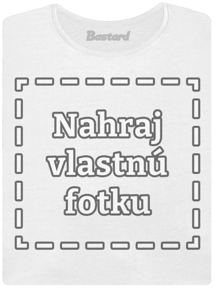 Vlastná potlač dámske tričko prémium White