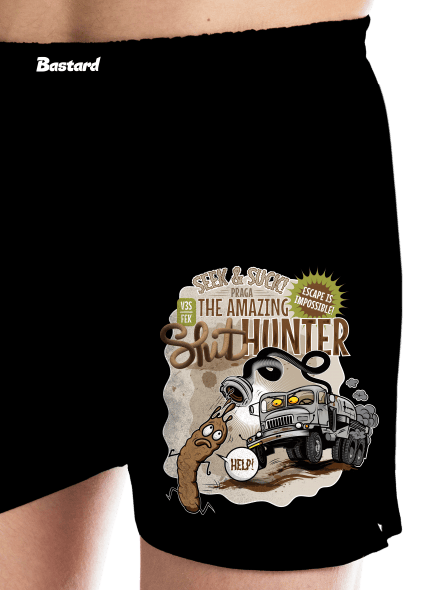 Shithunter pánske trenky Black