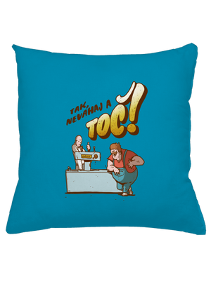 Neváhaj a toč vankúš Blue Turquoise