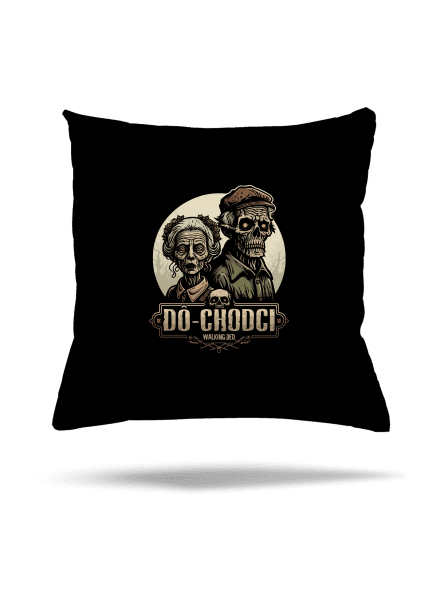 Dô-chodci vankúš Black