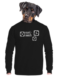 unisex mikina bez kapucne