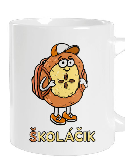 Školáčik veľký hrnček White