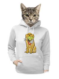 dámska mikina klokanka