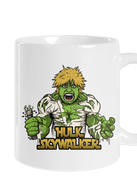 Hulk Skywalker klasický hrnček White